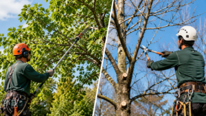 Tree Trimming vs Tree Pruning